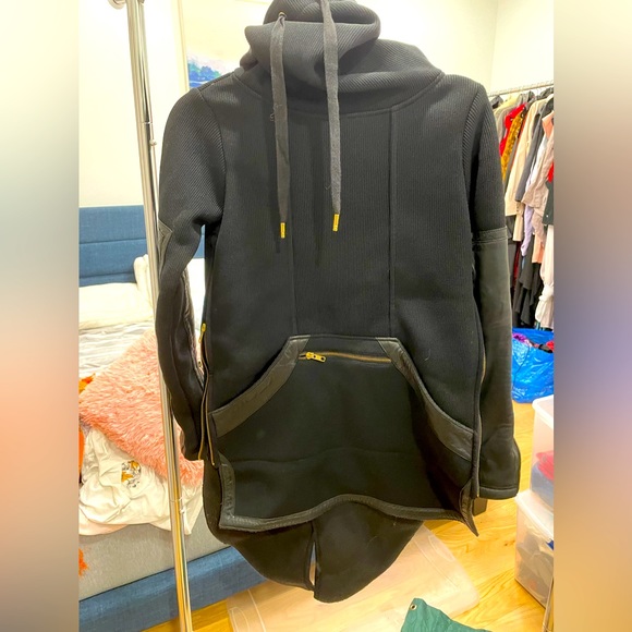 Skin Graft leather jackets, turtle neck - Picture 3 of 5